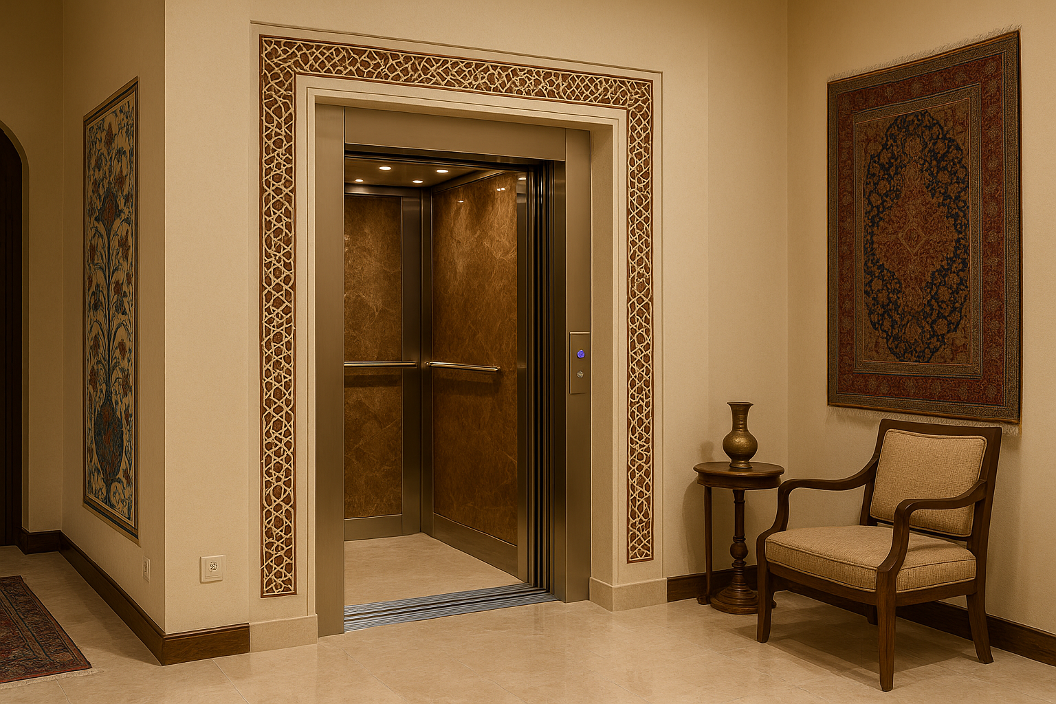 طراحی داخلی کابین هوم‌لیفت زمانی موفق است که زیبایی، امنیت و کارایی را هم‌زمان کنار هم قرار دهد. انتخاب متریال باکیفیت، نورپردازی حرفه‌ای، تهویه مناسب و استفاده ظریف از المان‌های ایرانی می‌تواند کابین هوم‌لیفت را به یک نقطه‌ی جذاب و لوکس در خانه تبدیل کند. در این مقاله با اصول طراحی، نکات فنی و ایده‌های الهام‌بخش برای داشتن یک کابین شیک و بادوام آشنا می‌شوید.